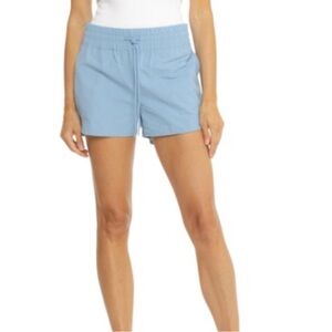 Eddie Bauer Womens Light Blue Ripstop Hiking Shorts